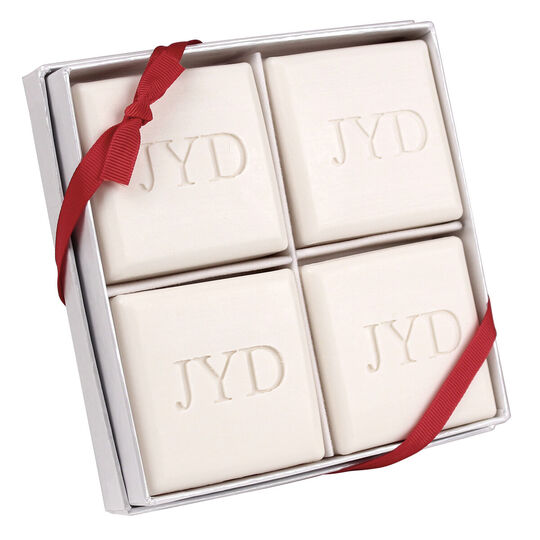 Block Initials Luxury Soap Set